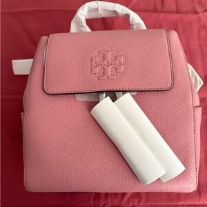 Tory Burch Pink Leather Backpack